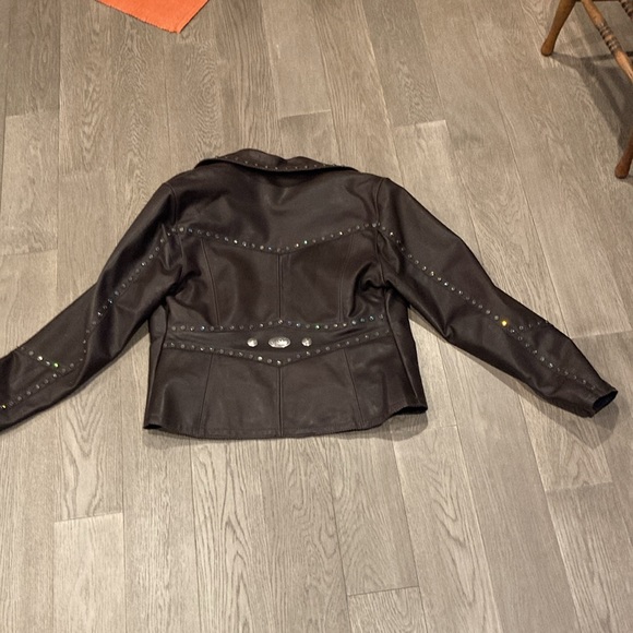 Custom Made Leather Jacket and Chaps set - Picture 6 of 14